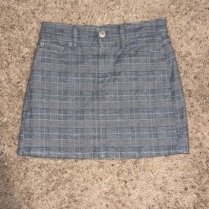 American Eagle plaid skirt womens